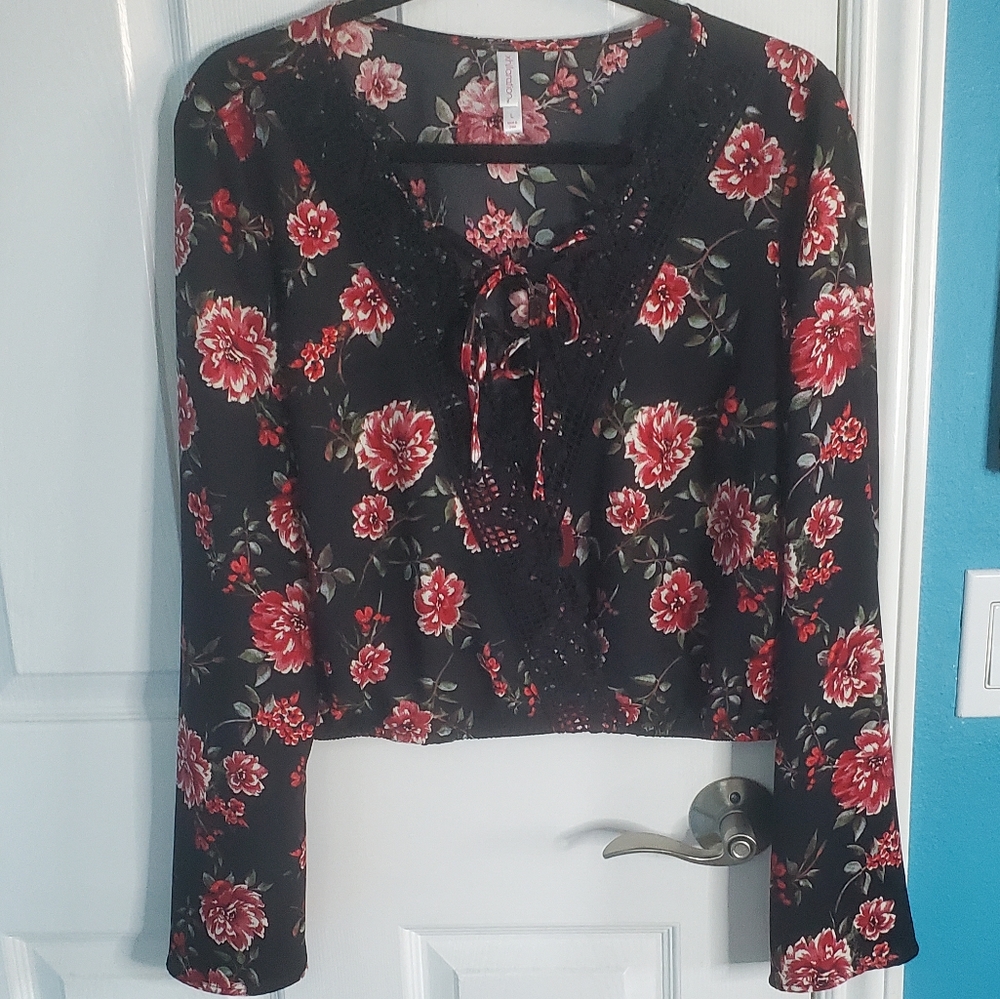 Floral Lacey Blouse
